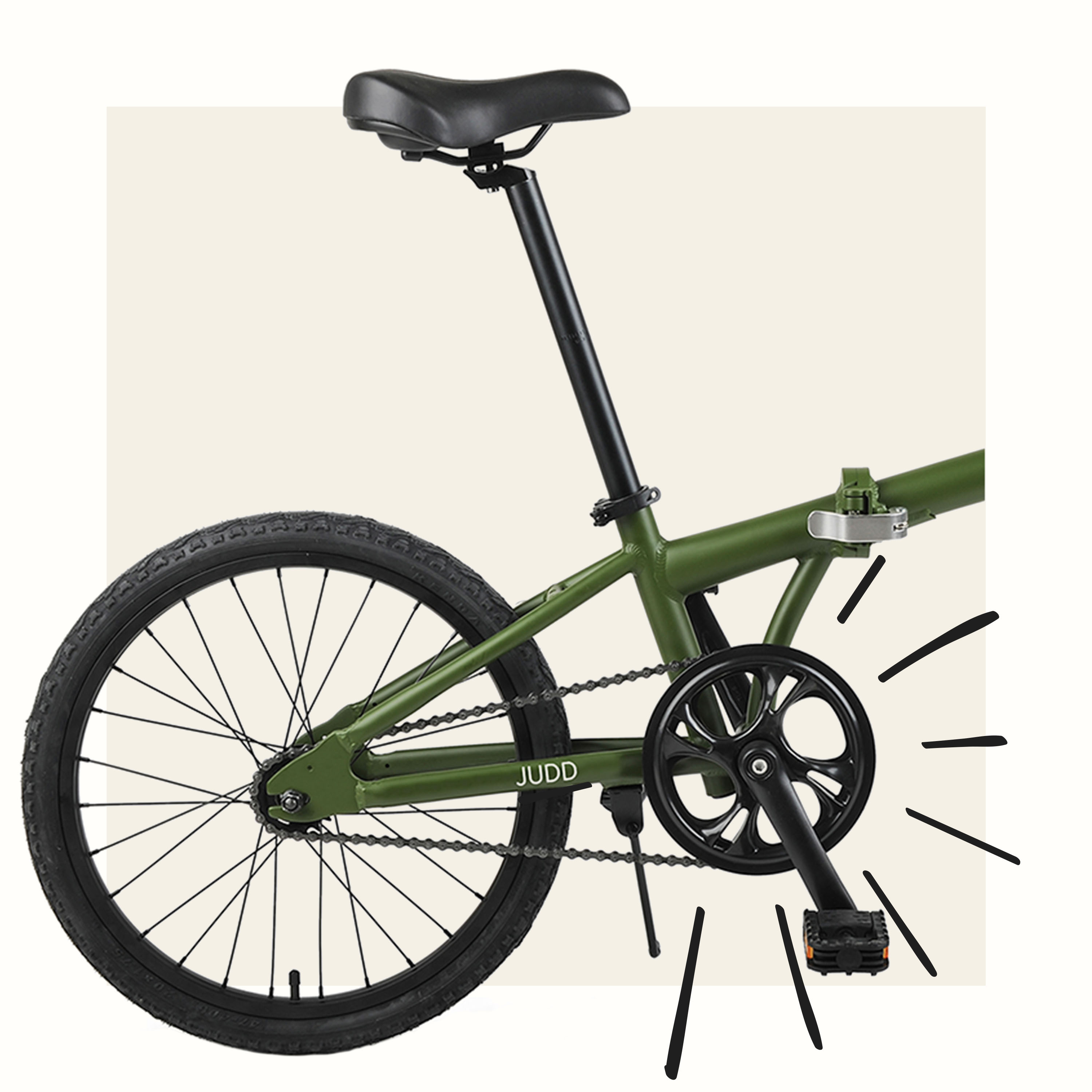 critical judd folding bike