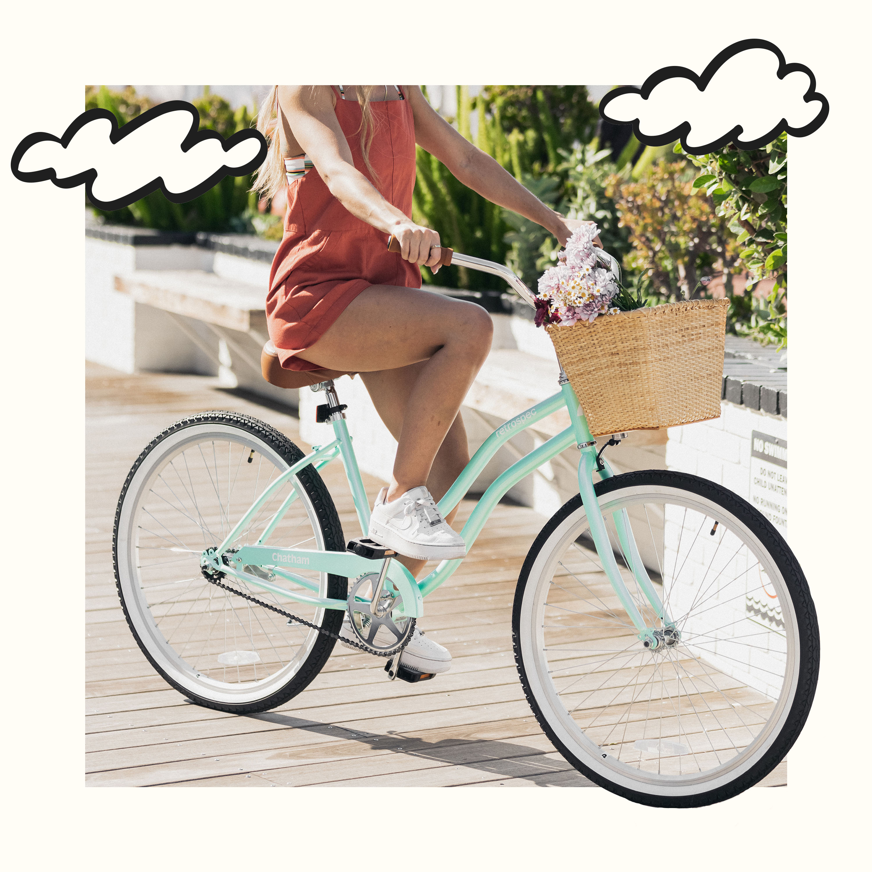 Chatham Beach Cruiser Bike Sand