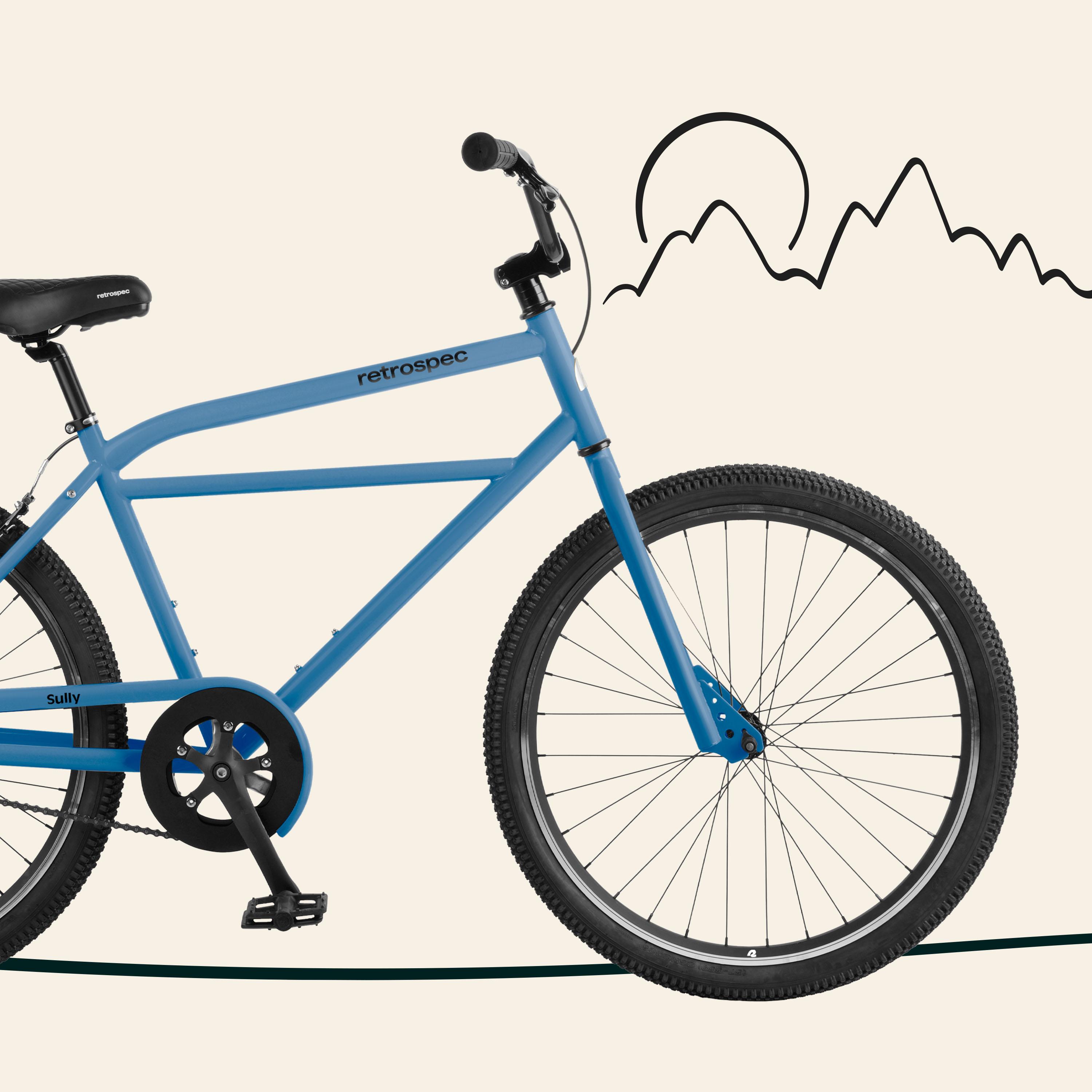 Sully Klunker Bike Single Speed Retrospec
