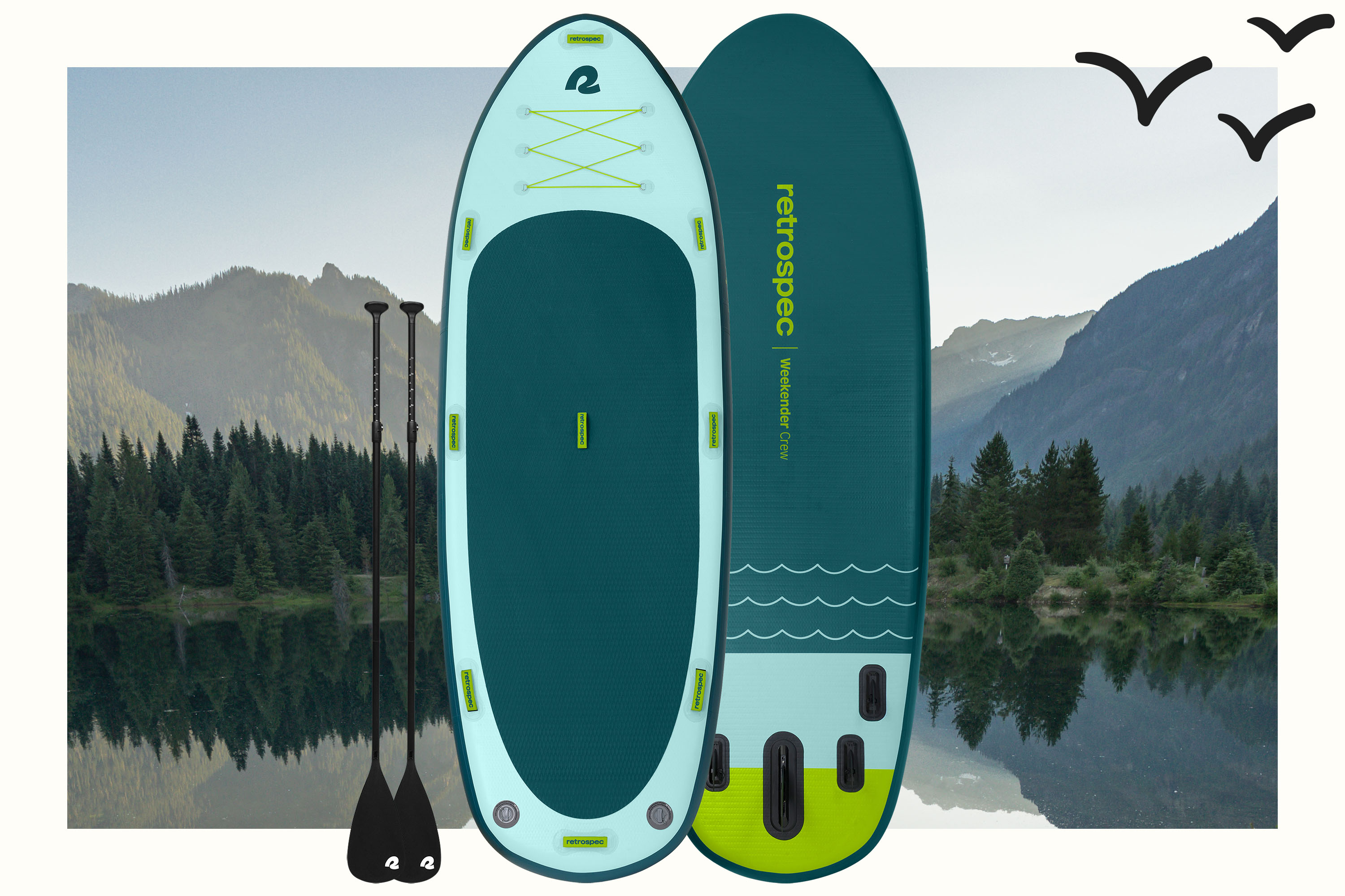 Weekender Inflatable Stand Up Paddle Board 10'6”