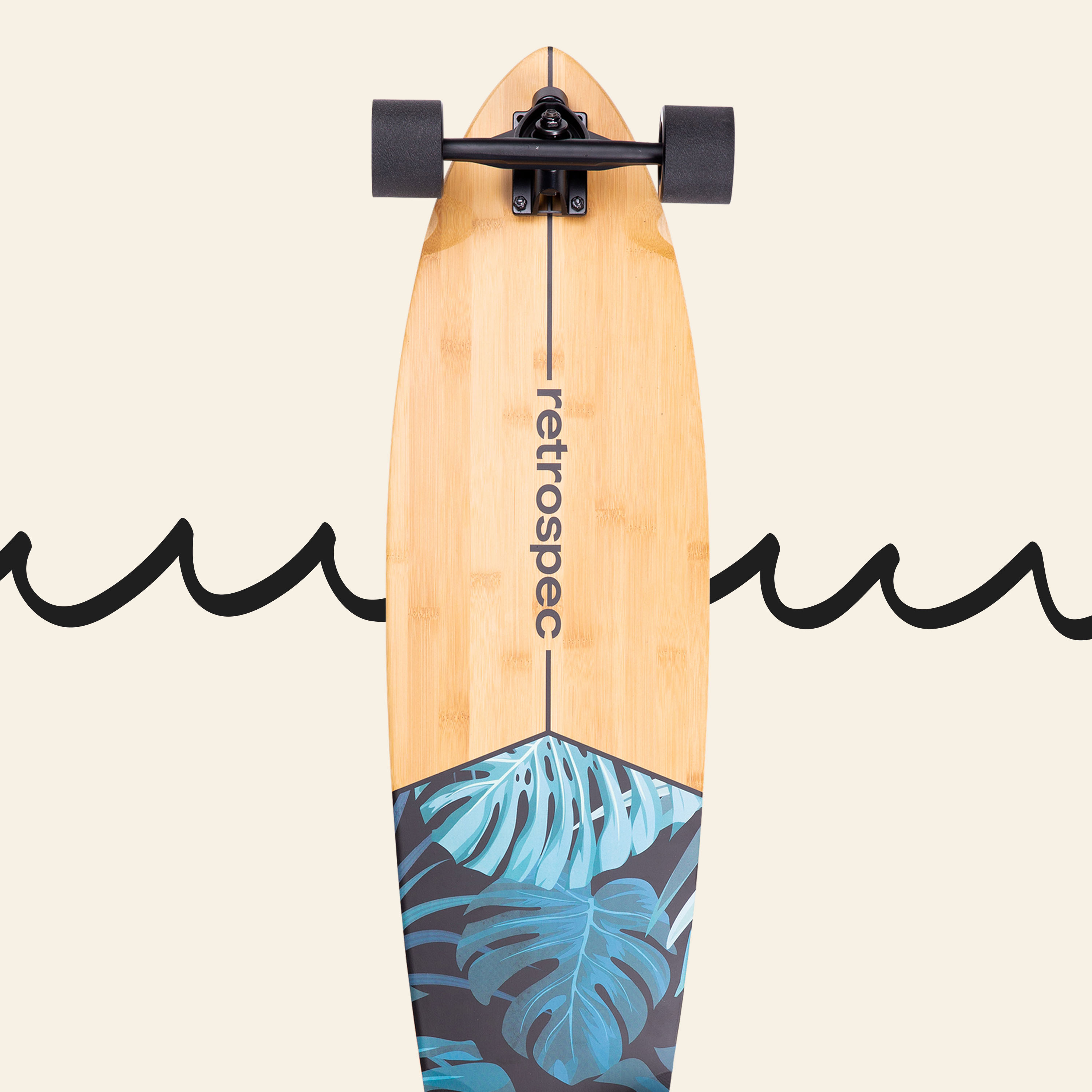 retrospec longboard pintail