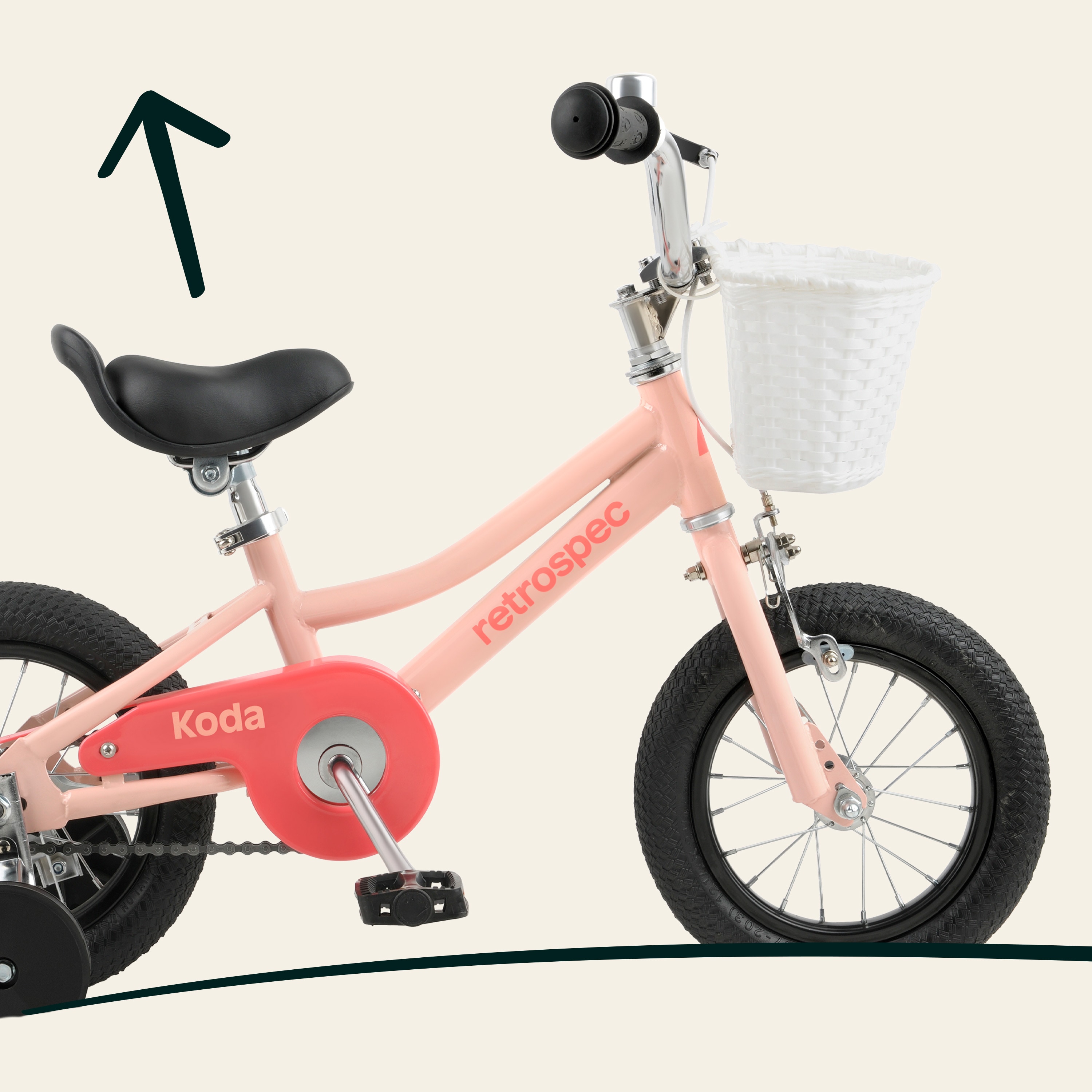 Koda 12-inch Kids' Bike 2-3 yrs Retrospec