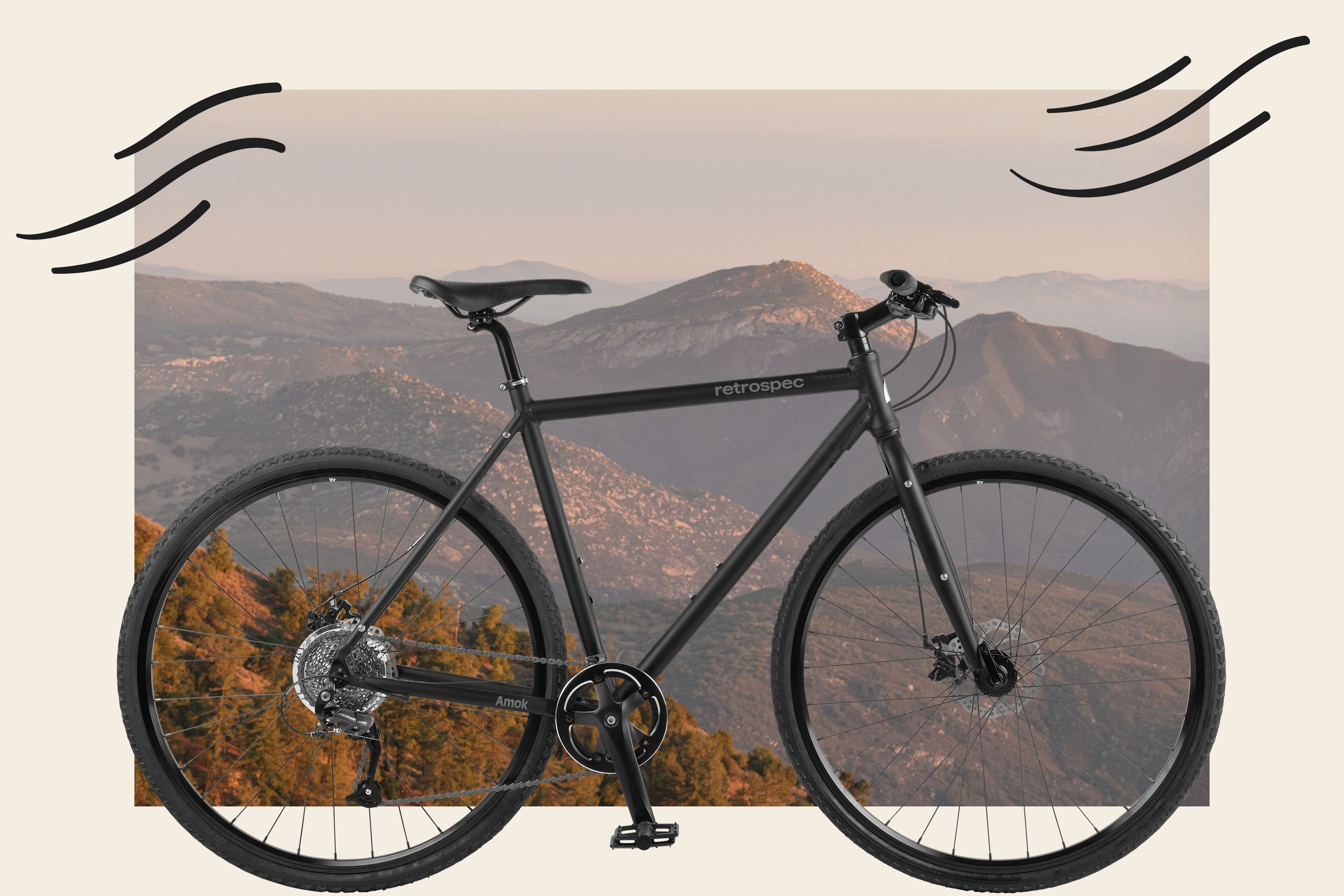 Amok Gravel Adventure Bike 8 Speed Legacy