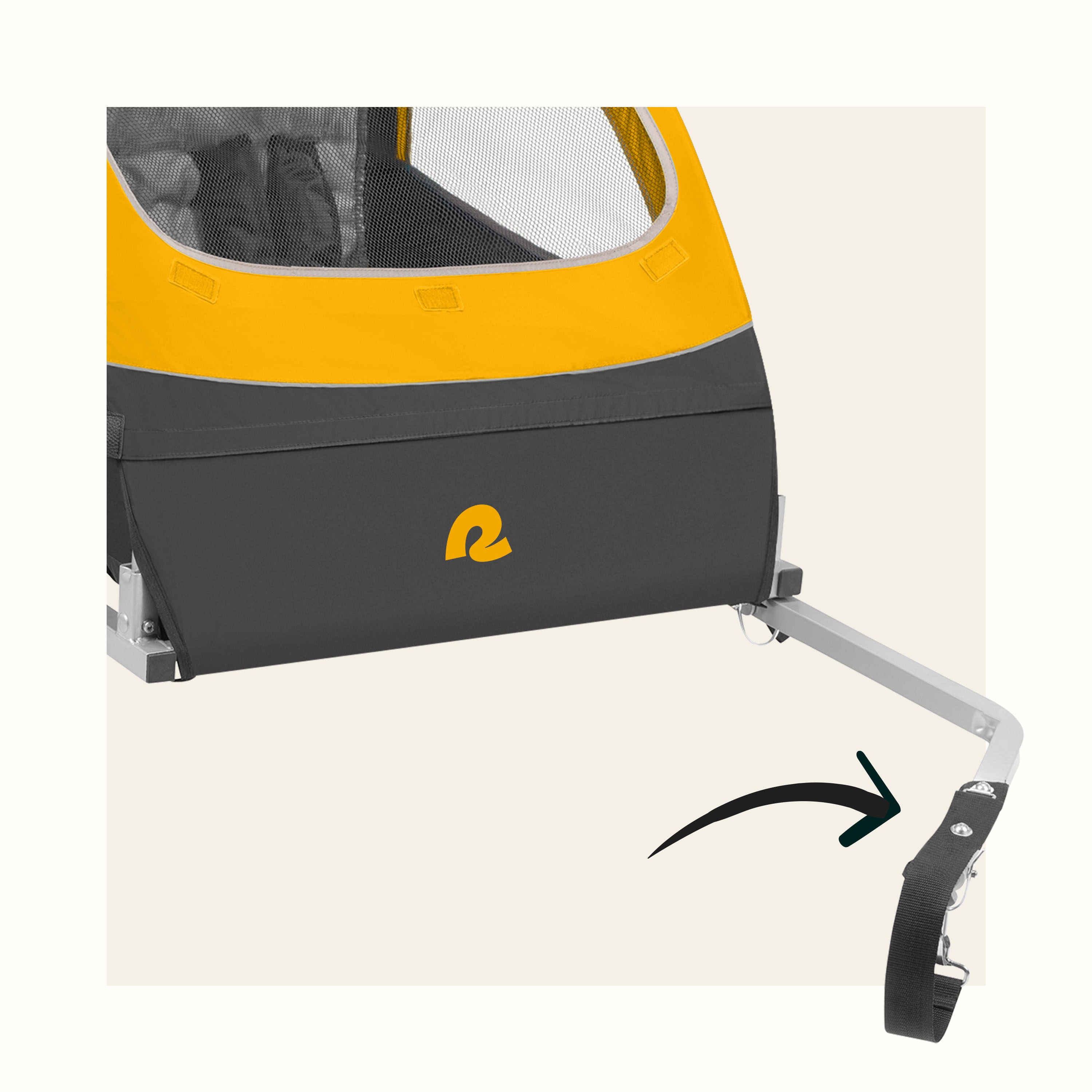Rover Bike Trailer - Double Child Retrospec