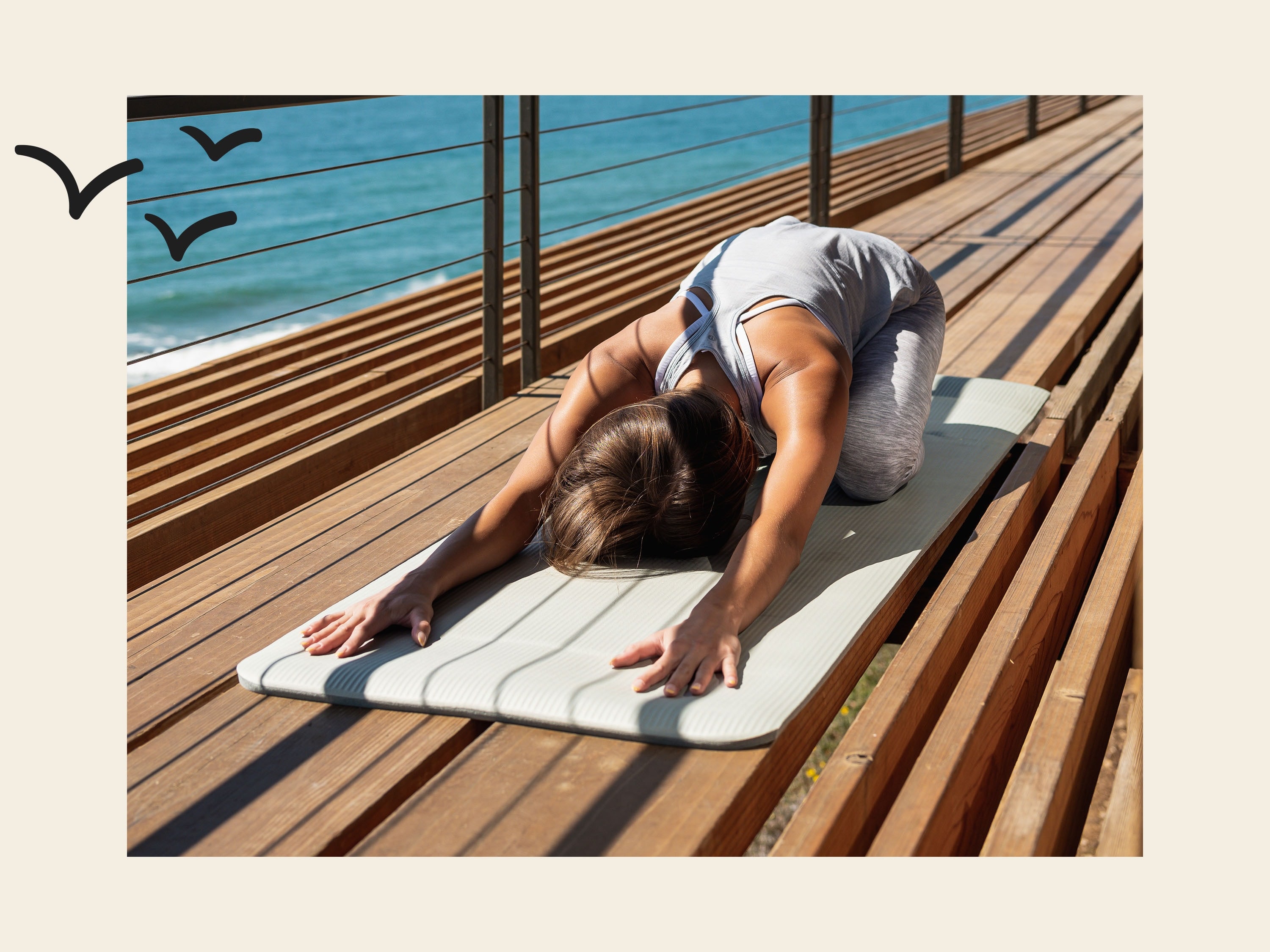 Solana .5/1 Yoga Mat - Rose / One Inch  Thick yoga mats, Mat exercises, Yoga  mat