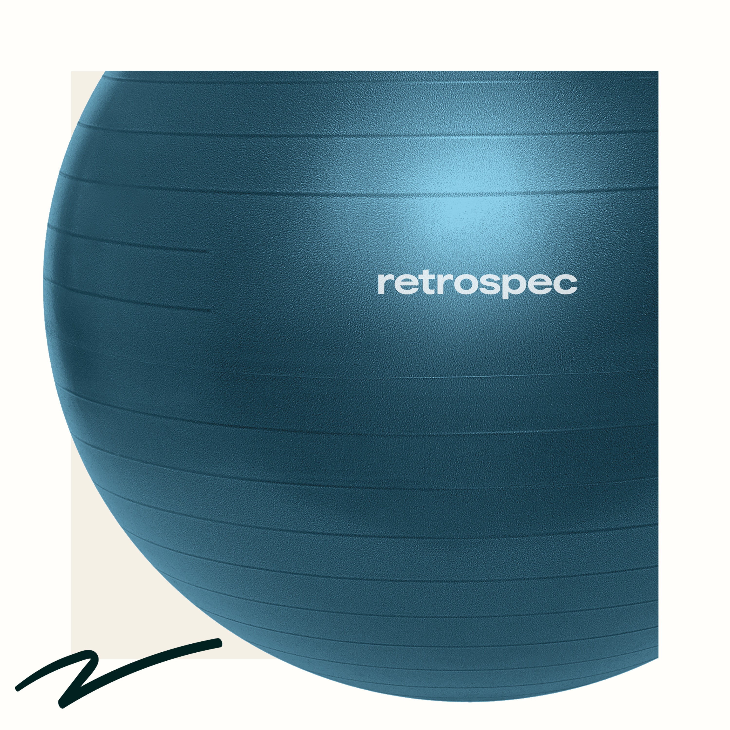 Luna Exercise Ball Retrospec