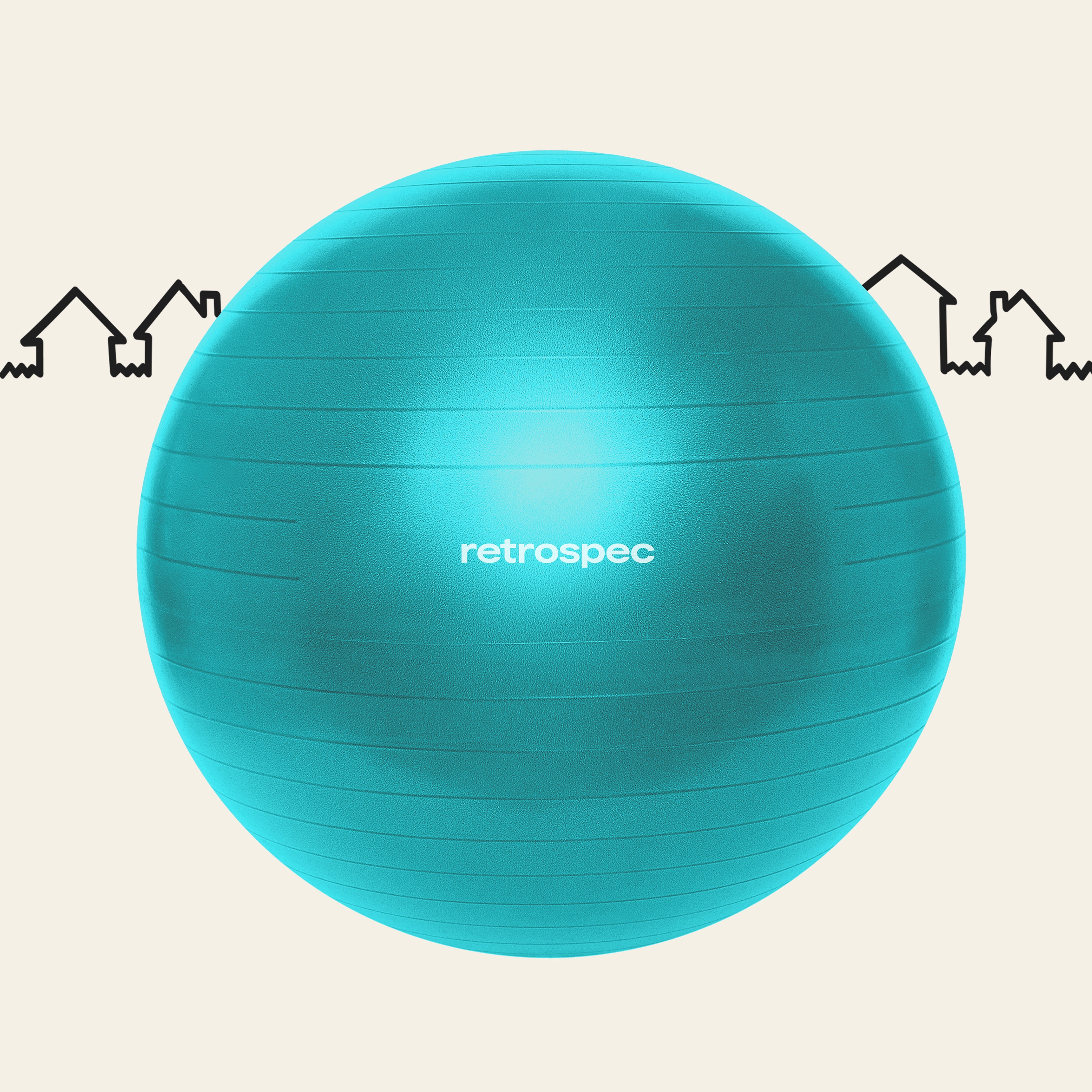 Luna Exercise Ball Retrospec
