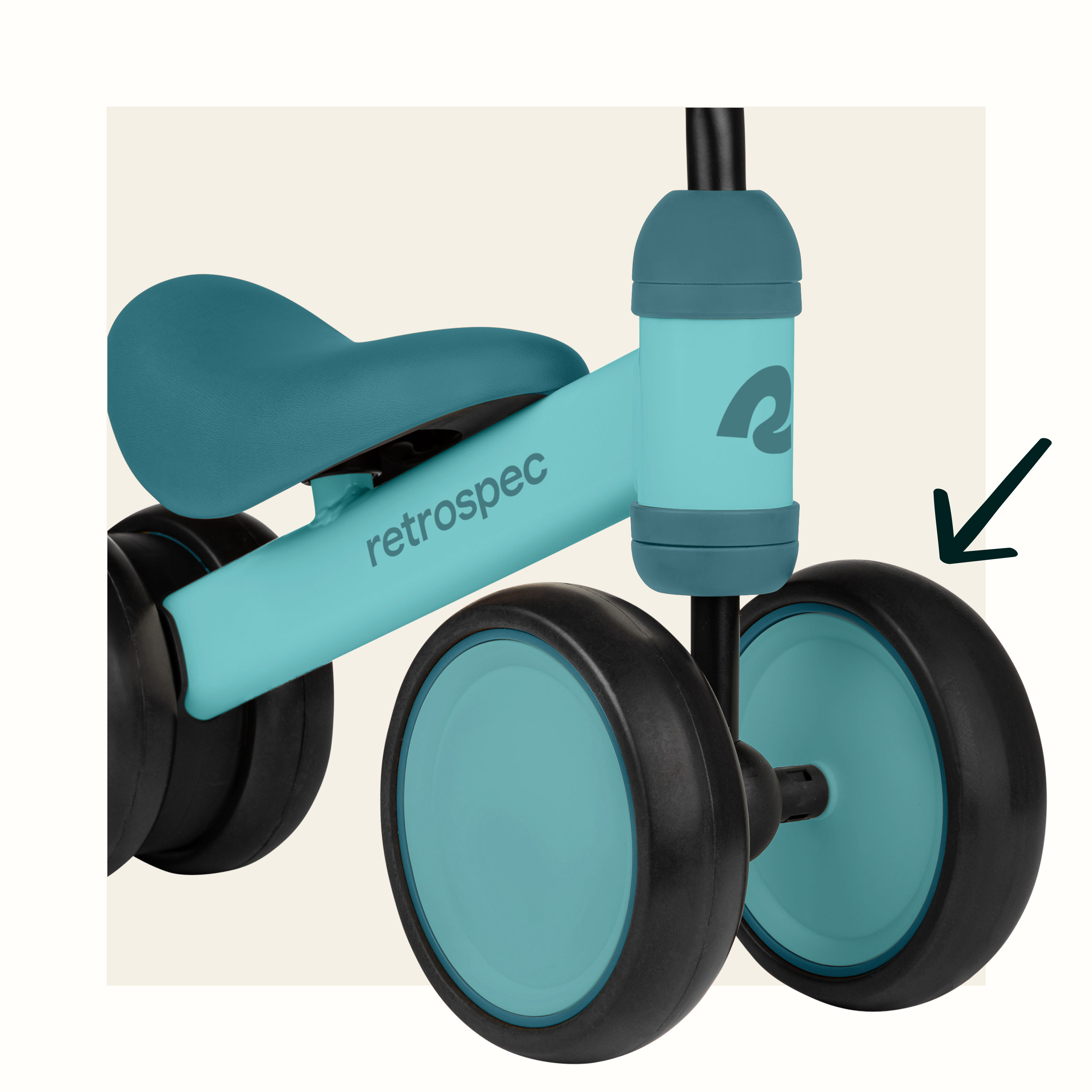 Cricket Baby Walker Balance Bike 12-24 Months Retrospec