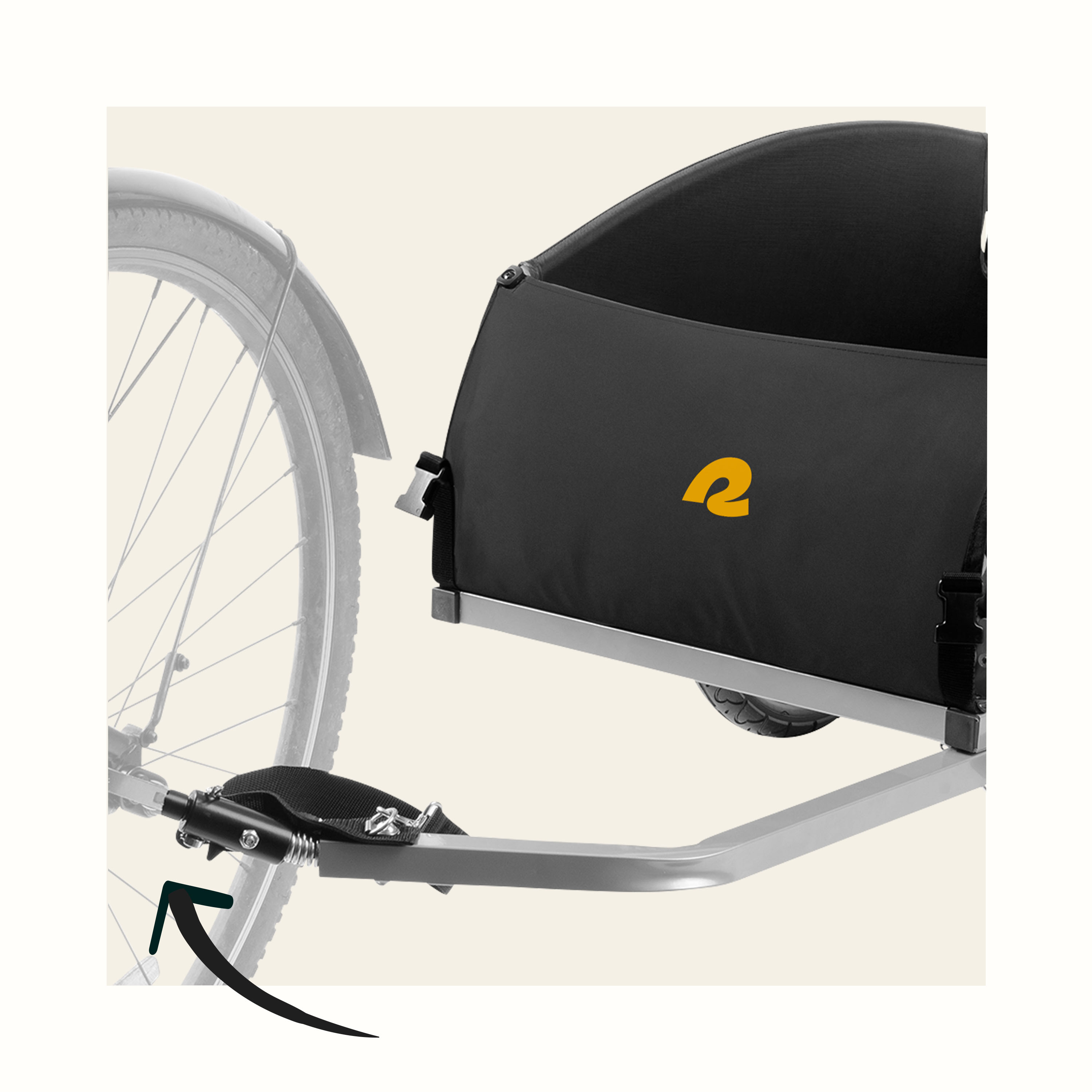 Rover Hauler Cargo Bike Trailer Retrospec