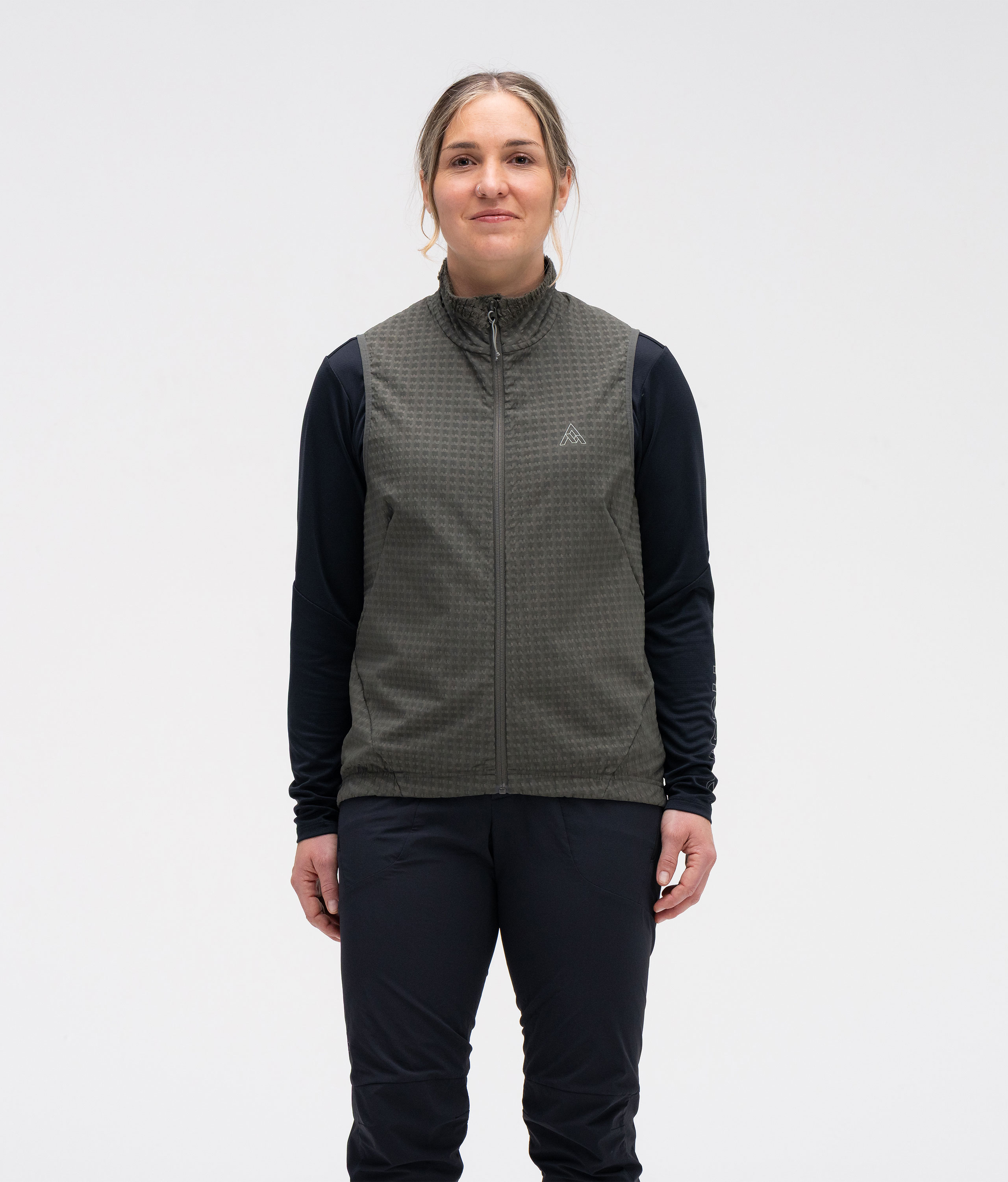 CHIEKO+ flannel tank vest ブラック 38 チエコプラス Women's Chilco Vest - Women's Thermal Bike Vest | 7mesh