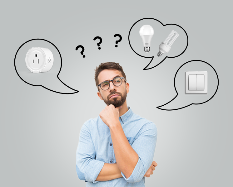 Smart light switch, bulb, or plug – what to choose?