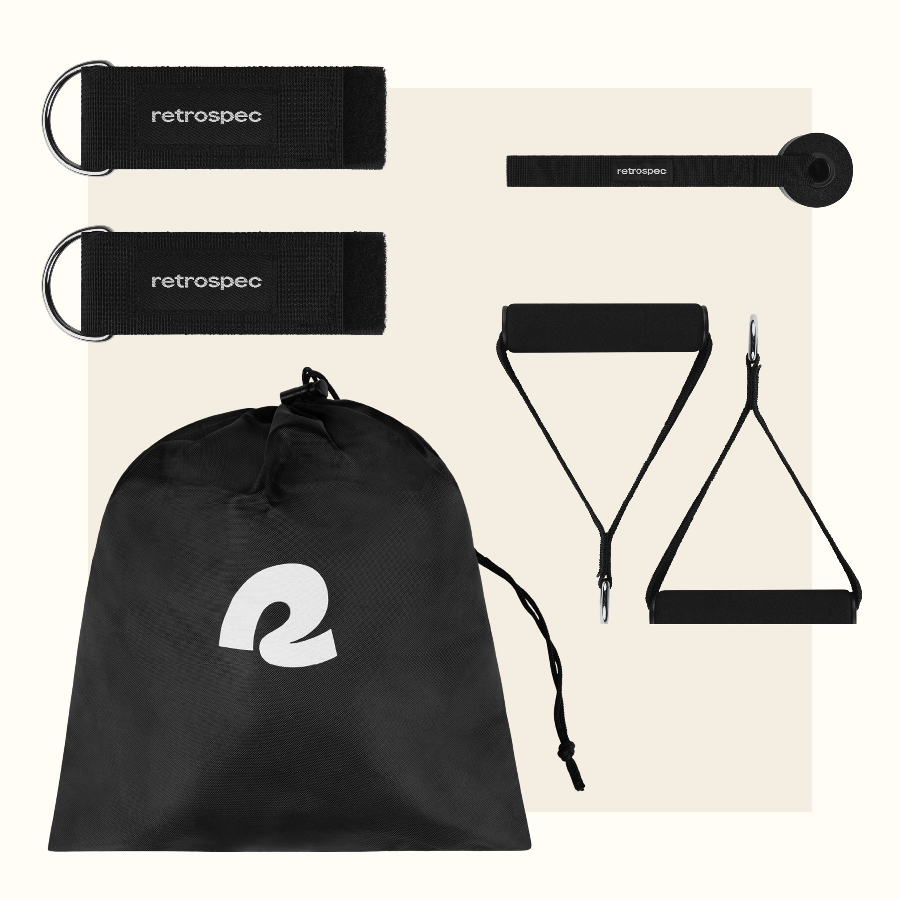 Train Resistance Bands - Set of 5 Retrospec