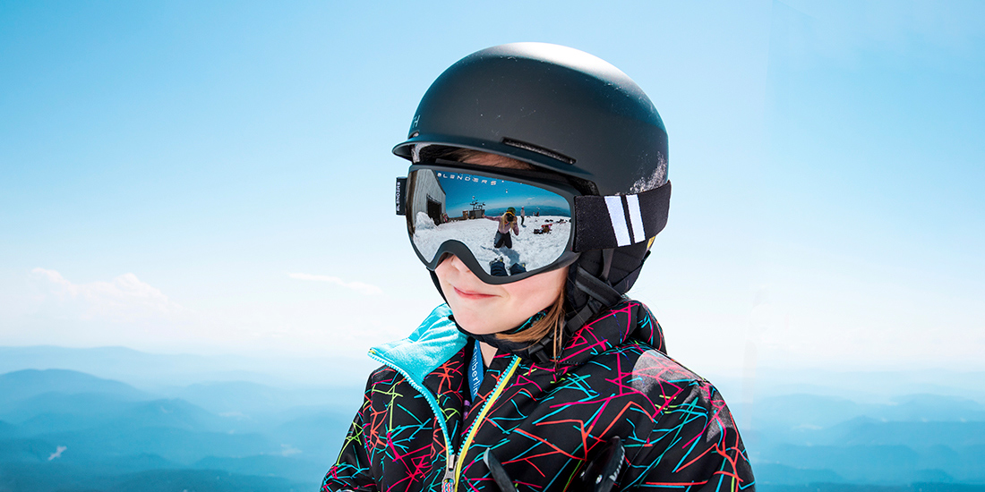 Rising Storm Punkster Youth Snow Goggles - Black Ski