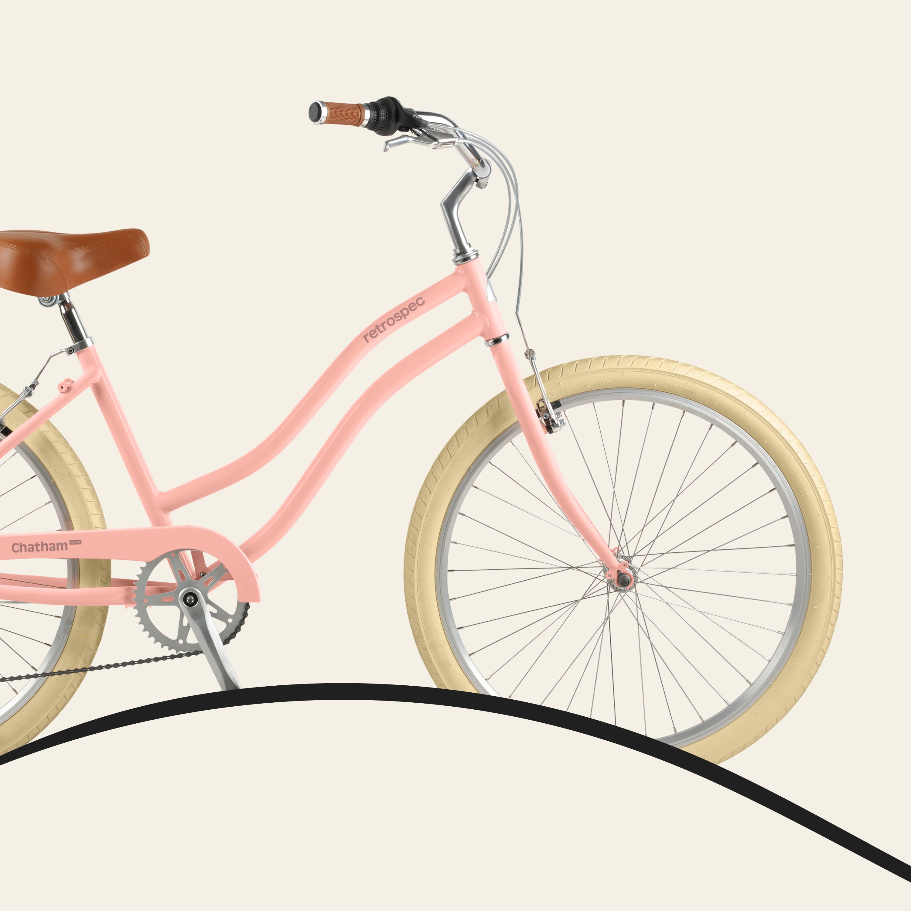 Chatham Plus Beach Cruiser - Step Thru 7 Speed Retrospec