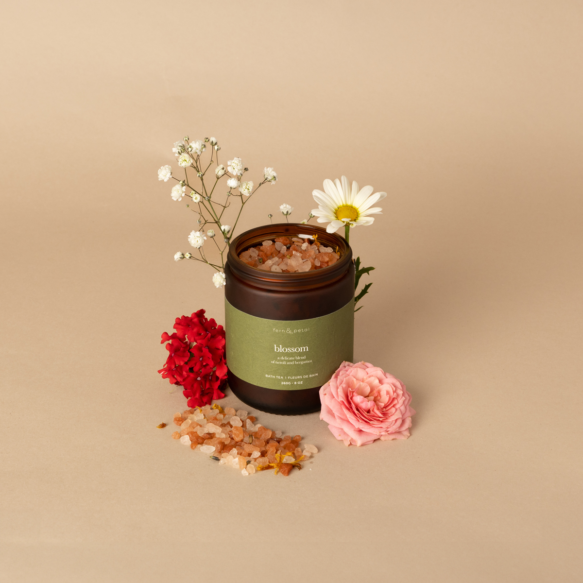 Blossom | All-Natural Floral Bath Tea | Fern & Petal