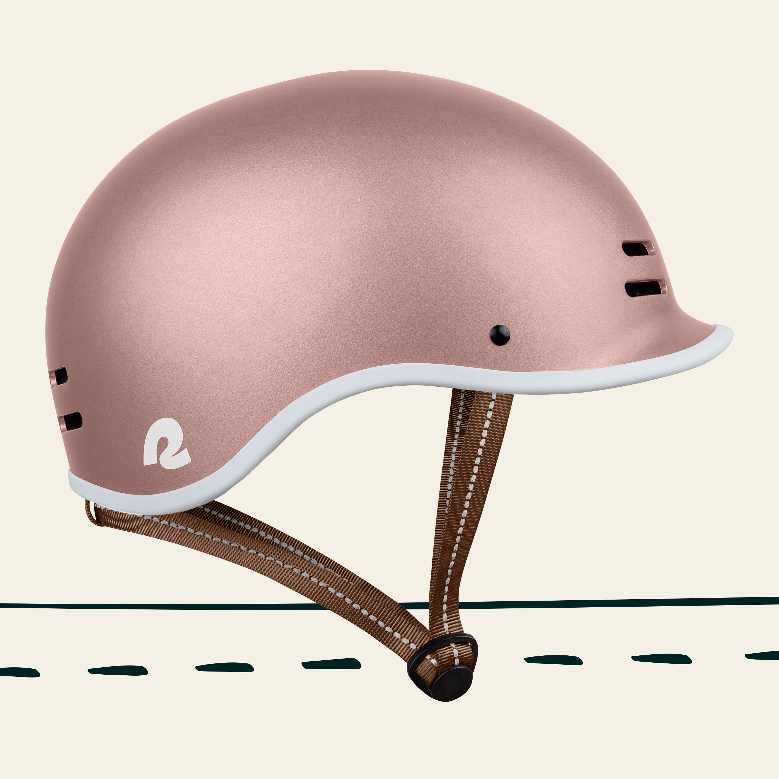 Remi Bike Helmet Retrospec