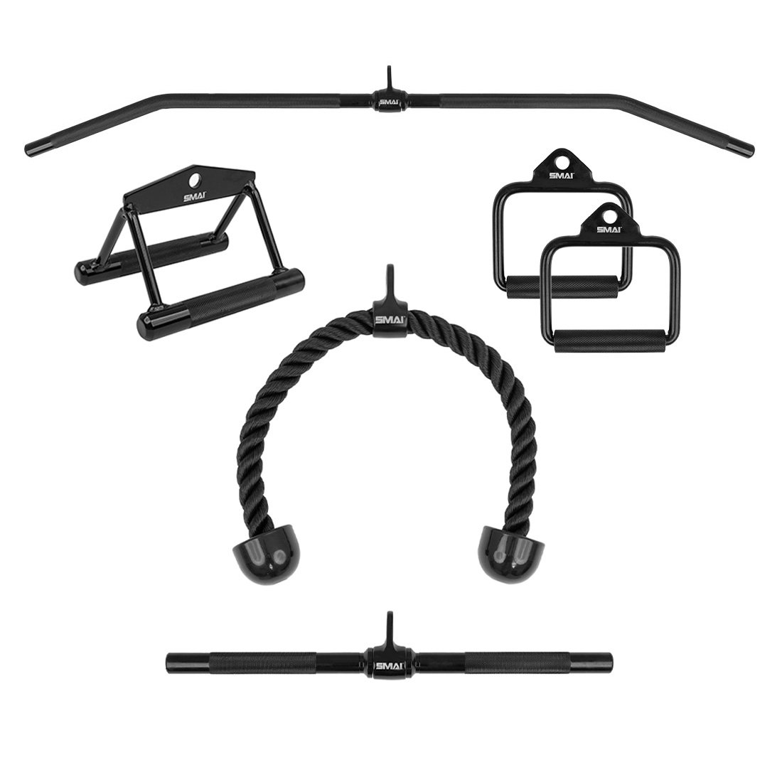 Lat Pull / Low Row Cable Tower Add On - Vanta Series