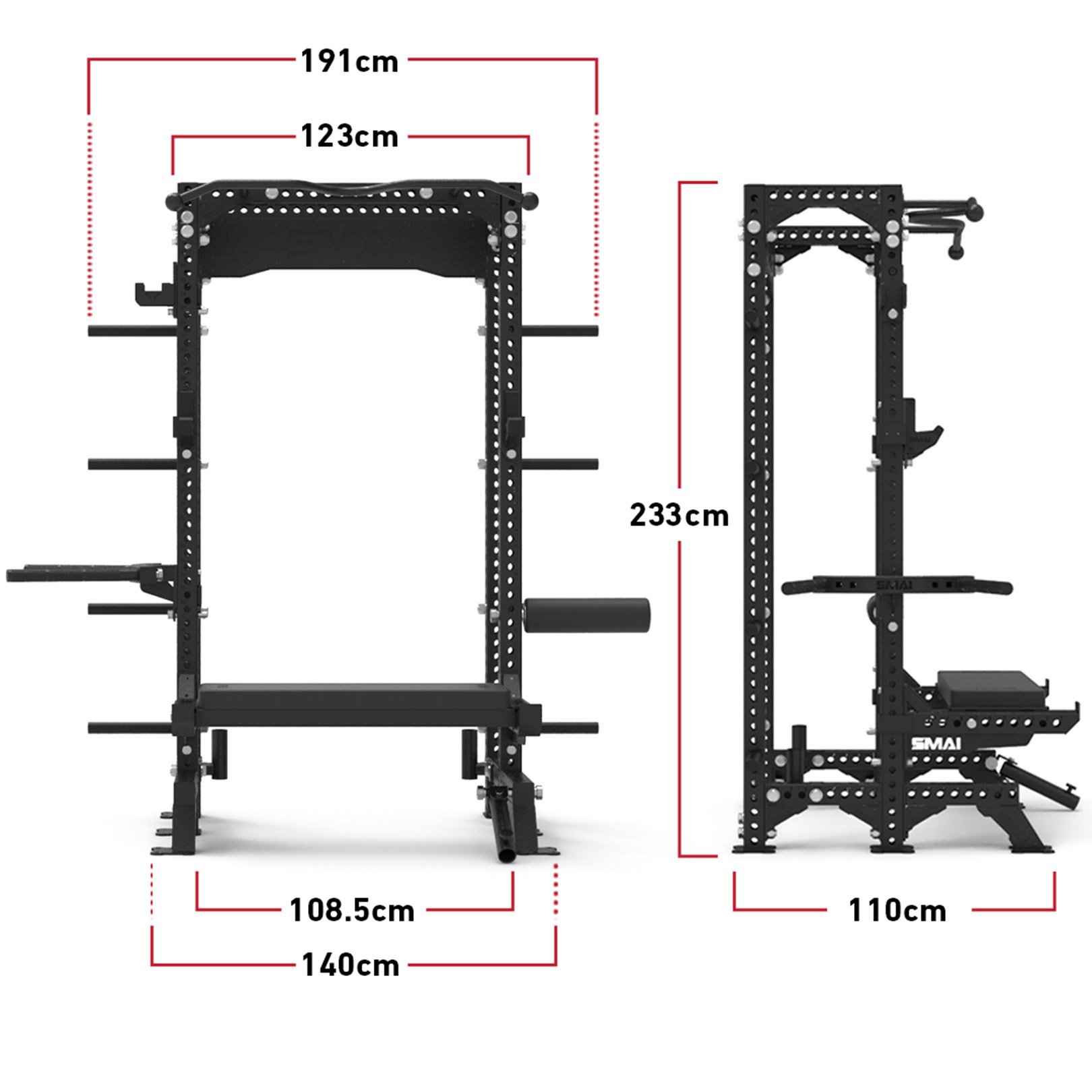 Half Rack Ultimate Package - Vanta Series