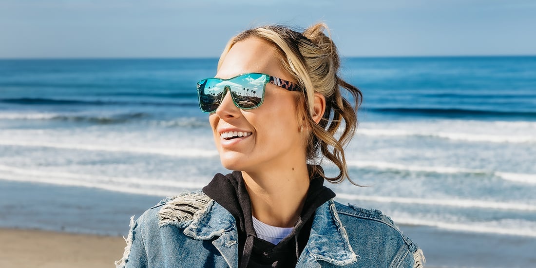 Aqua Dusk Millenia X2 Cool Blue Tortoise Sunglasses