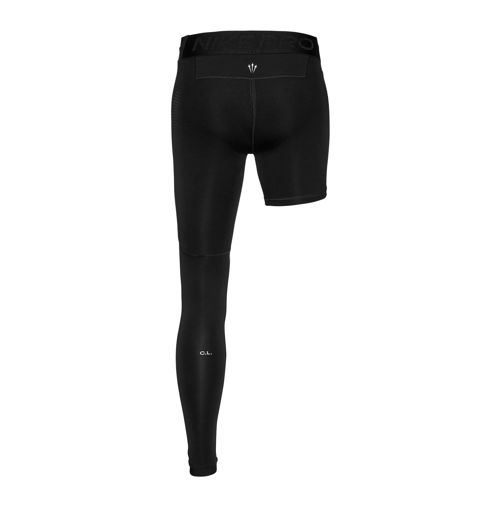 Black Left Single Leg Tights NOCTA