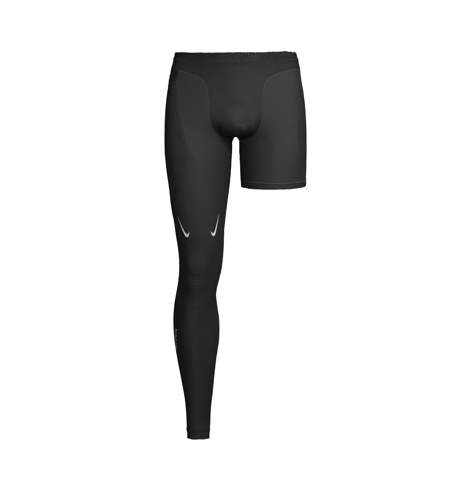 One legged tights basketball hot sale