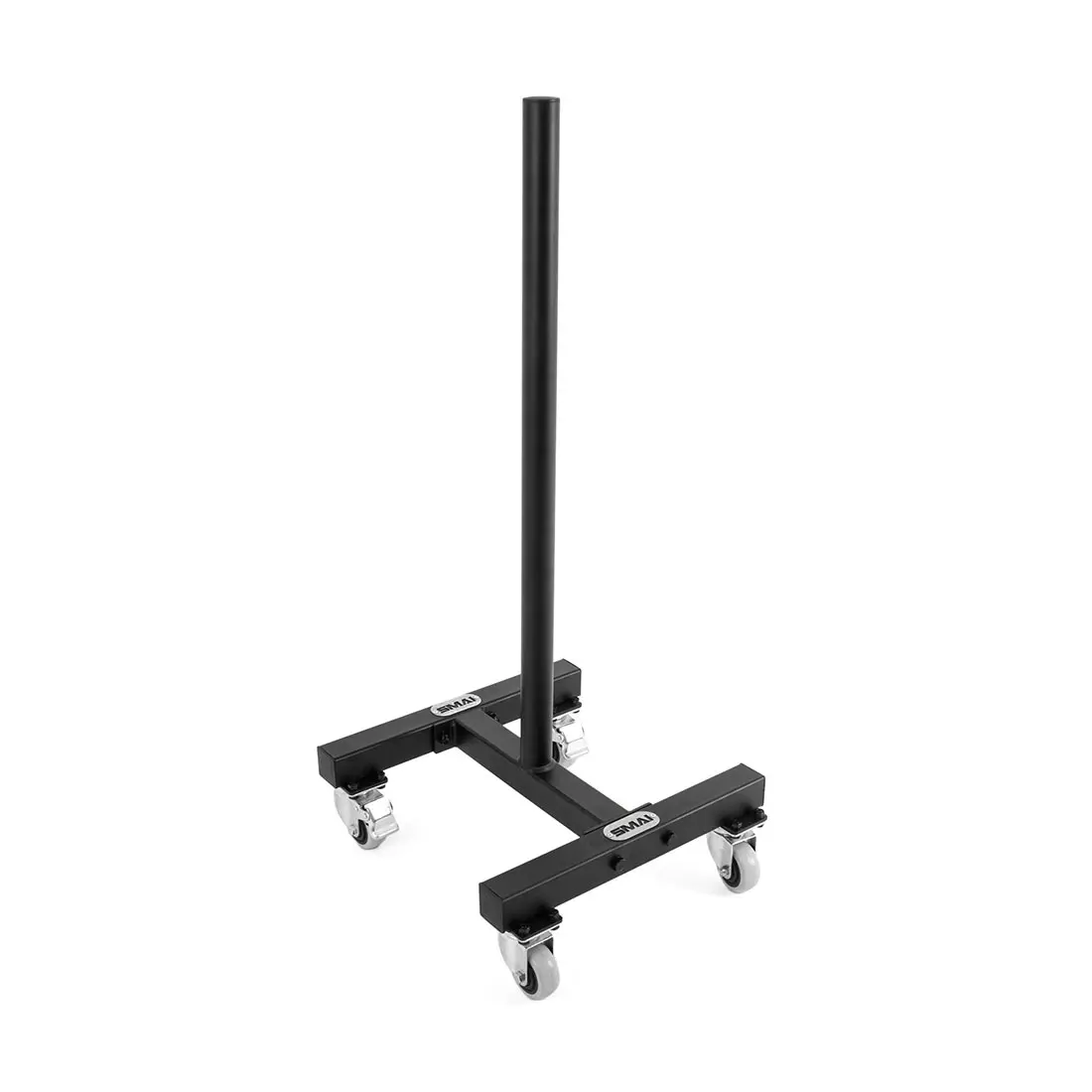 Bumper Plate Storage Stacker with Wheels