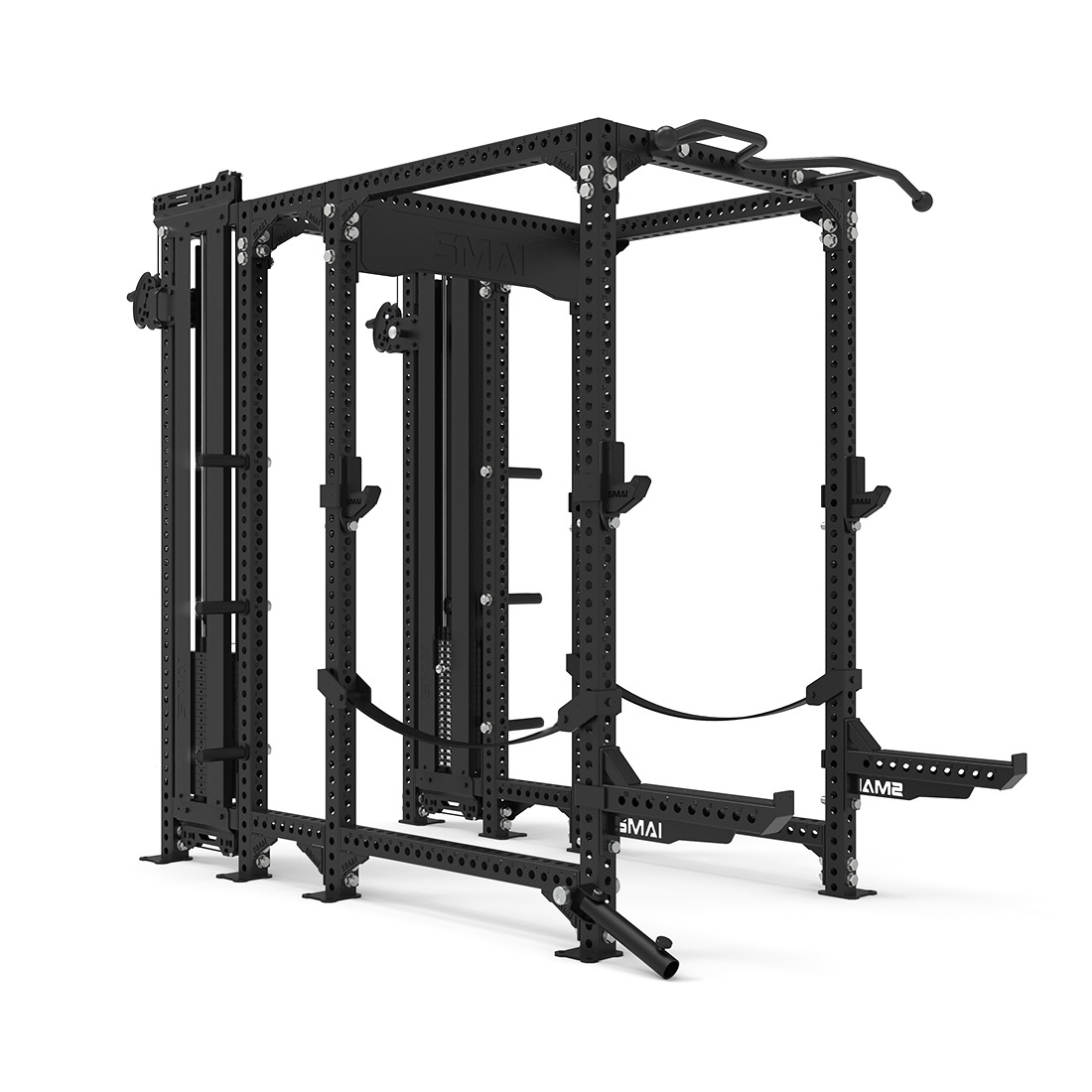 Power Rack with Dual Cable Tower Add Ons and 20cm Storage Peg - Vanta Series