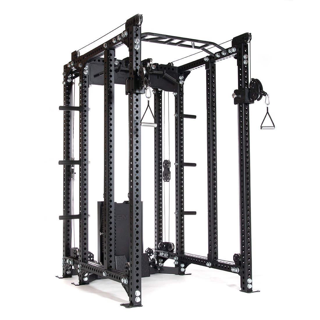 Power Rack with Cable Stack Accessories and 20cm Storage Pegs  - Vanta Series