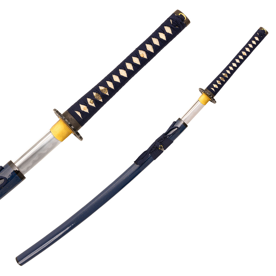 High Carbon Steel Tempered Katana - Midnight Sky