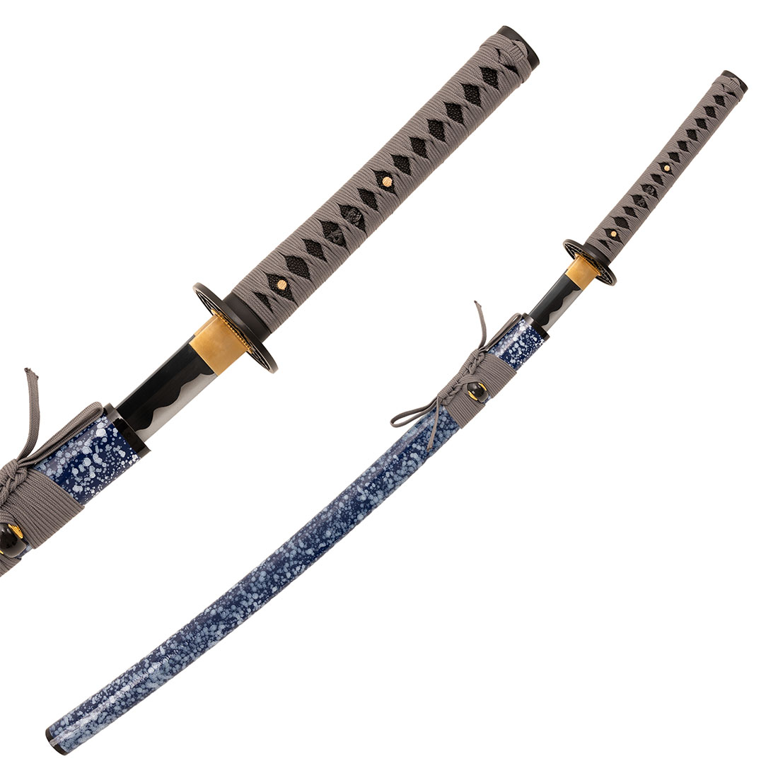 High Carbon Blue Katana - Dark Atlantis