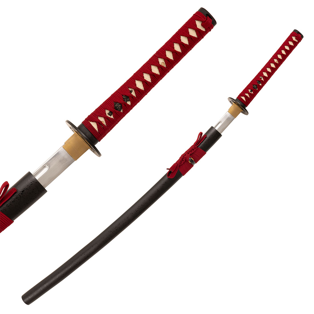 Aluminium Red Display Katana - Solmure
